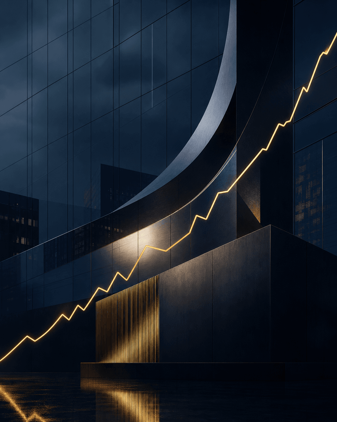 Architectural expression of market growth